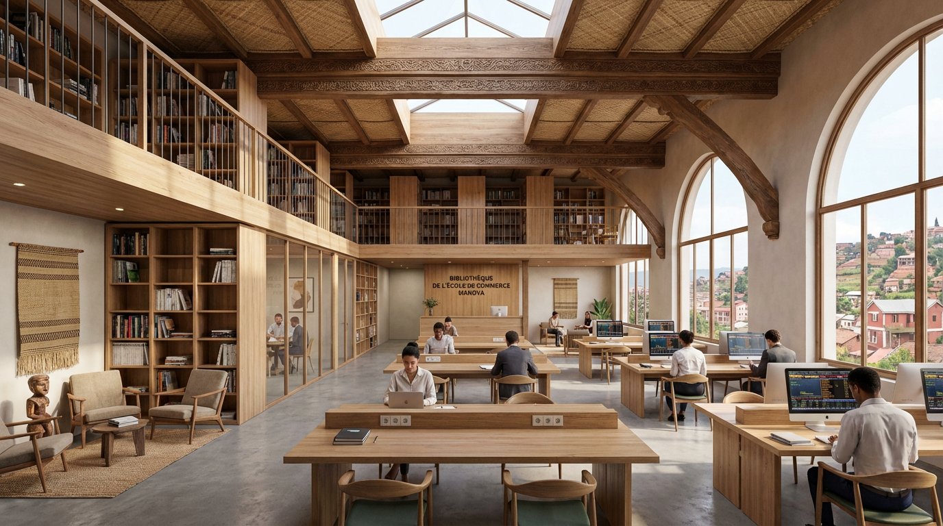 Bibliothèque École de Commerce